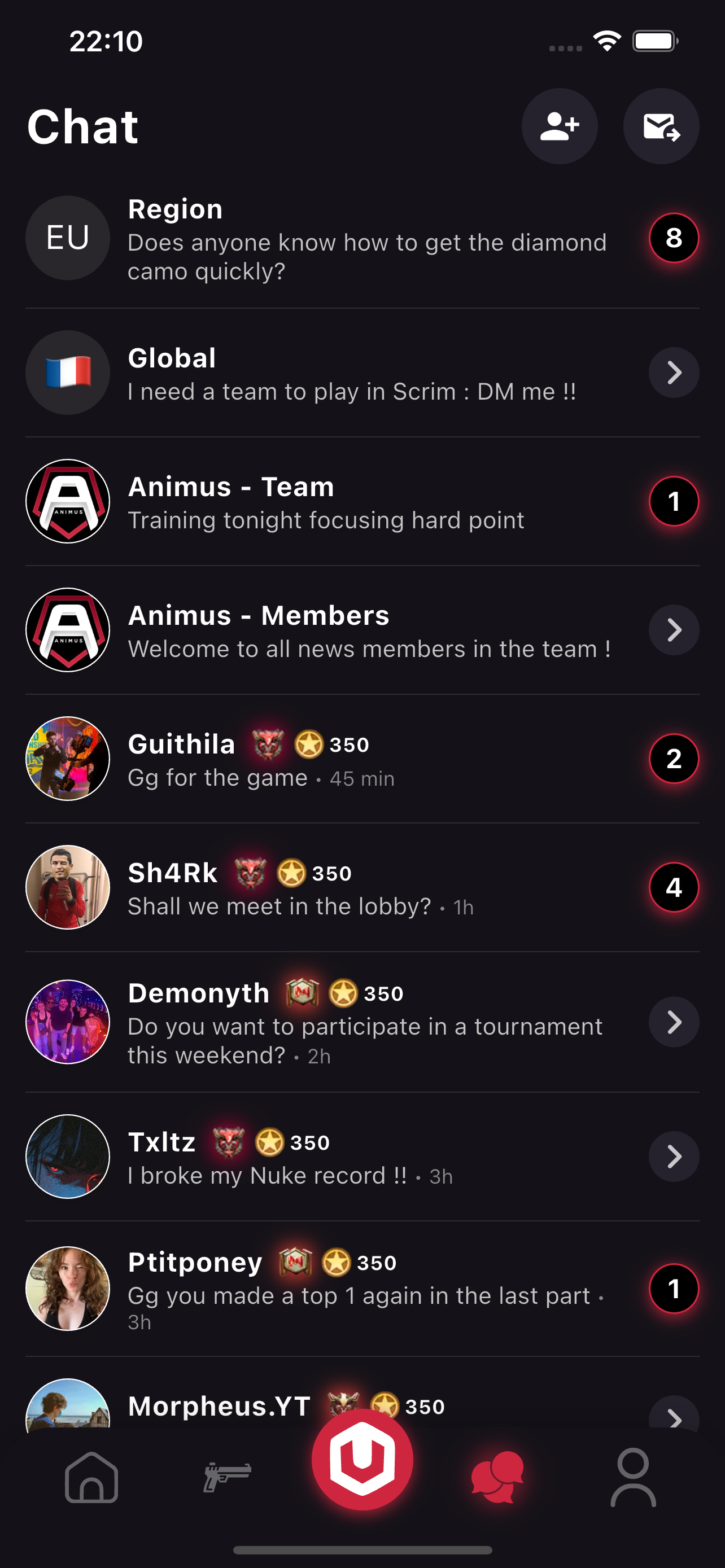 Community chat — Universe Meta